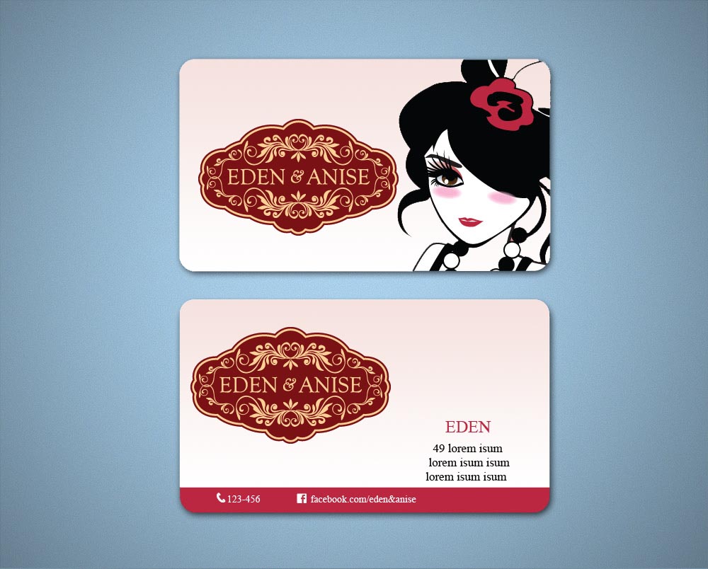 Visitenkarten-Design von cgaobair für eden & anise pty ltd | Design #1125964
