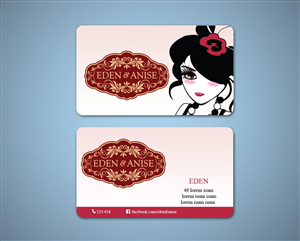 Business Card Design by Designerz Point for eden & anise pty ltd | Design #1125964