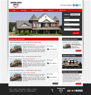 Diseño Wordpress por webxvision para AuctionServices.com, Inc. | Diseño: #3835957