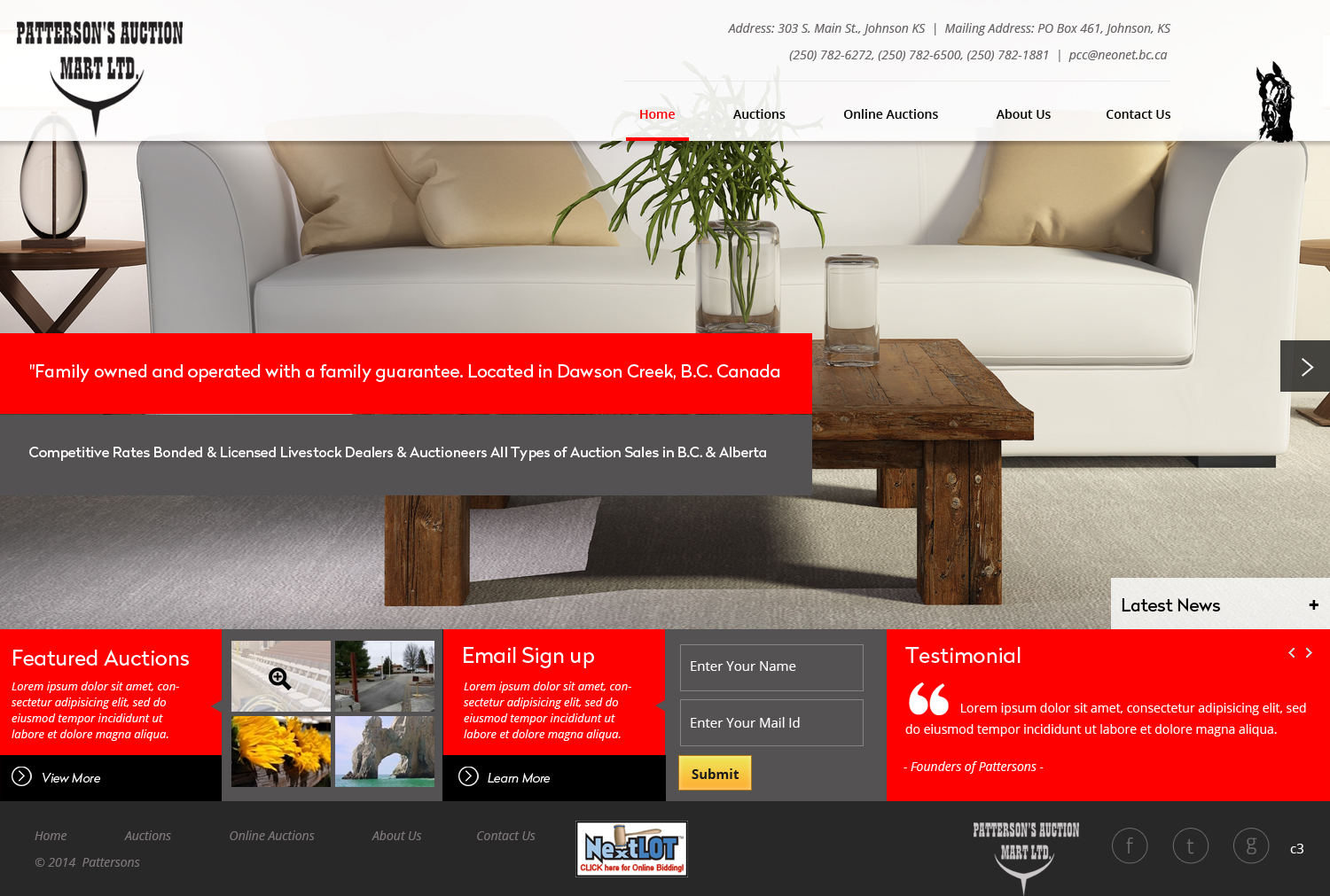 WordPress-Design von pb für AuctionServices.com, Inc. | Design #3845173