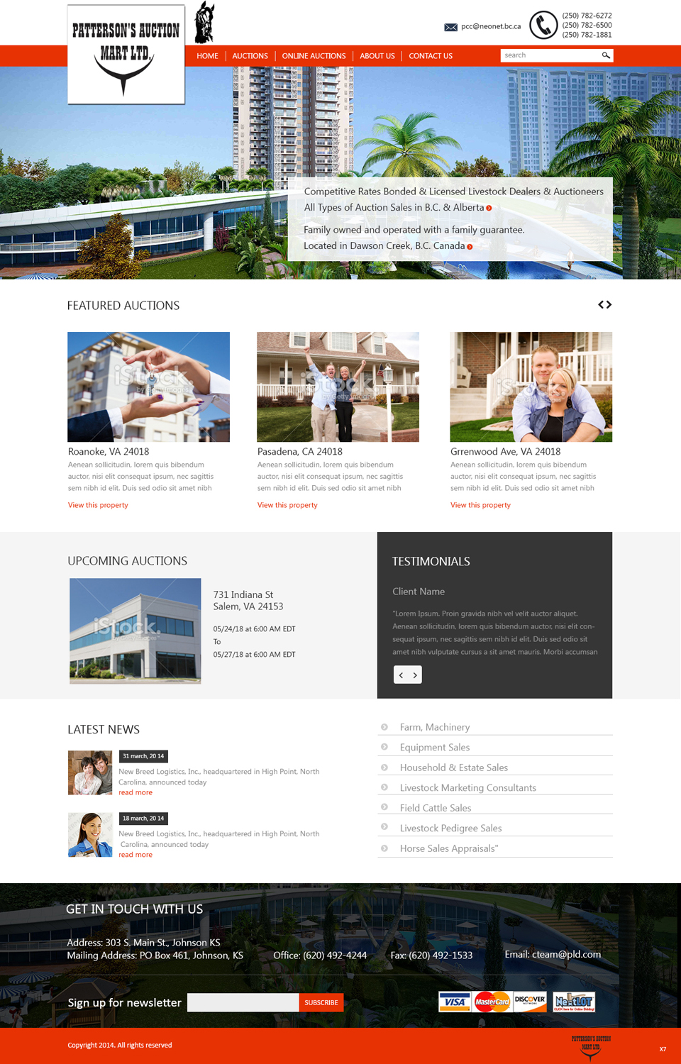Diseño Wordpress por pb para AuctionServices.com, Inc. | Diseño #3845216