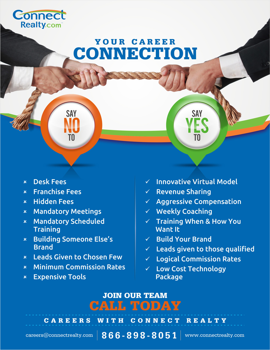 Print Design by Theziners for Connect Realty | Design: #3882167