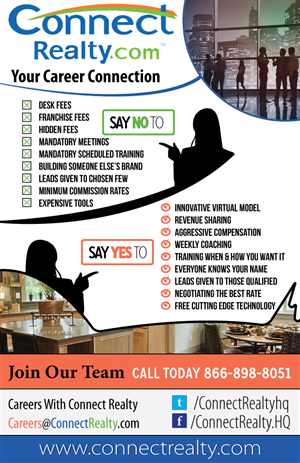Print Design by UrbainFX for Connect Realty | Design: #3873482