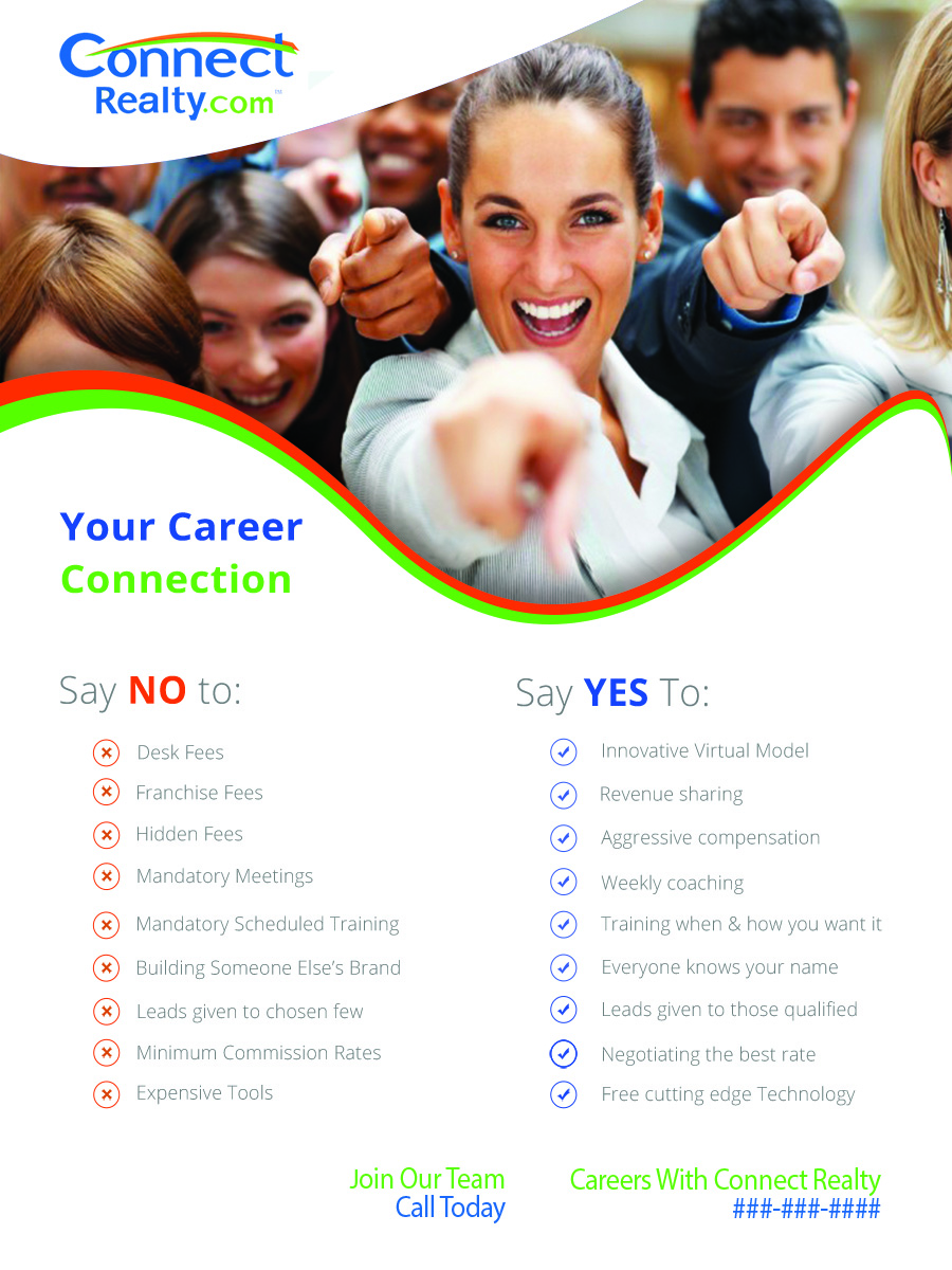Print Design by godamiskinyte for Connect Realty | Design #3876866