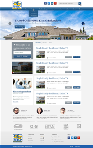 Design Wordpress par Emmanuel pour AuctionServices.com, Inc. | Design : #3829192