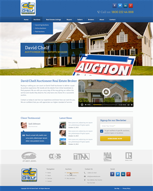 Design Wordpress par Emmanuel pour AuctionServices.com, Inc. | Design : #3829253