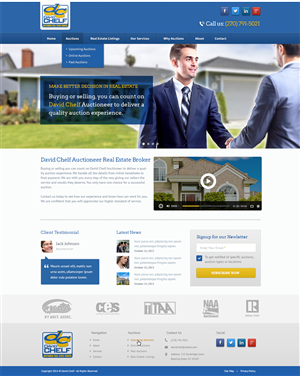Design Wordpress par Emmanuel pour AuctionServices.com, Inc. | Design : #3830284