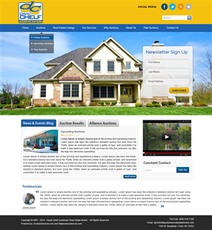 Design Wordpress par webxvision pour AuctionServices.com, Inc. | Design : #3835980