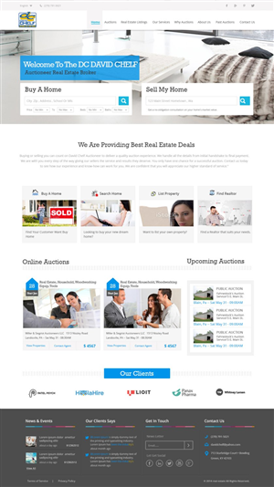 Design Wordpress par TechWise pour AuctionServices.com, Inc. | Design : #3819308