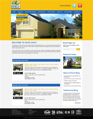 Design Wordpress par Creative X Designs pour AuctionServices.com, Inc. | Design : #3850436