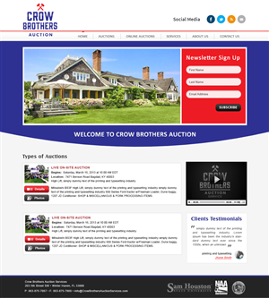 Diseño Wordpress por webxvision para AuctionServices.com, Inc. | Diseño: #3895416