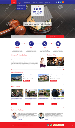 Diseño Wordpress por pb para AuctionServices.com, Inc. | Diseño: #3893682