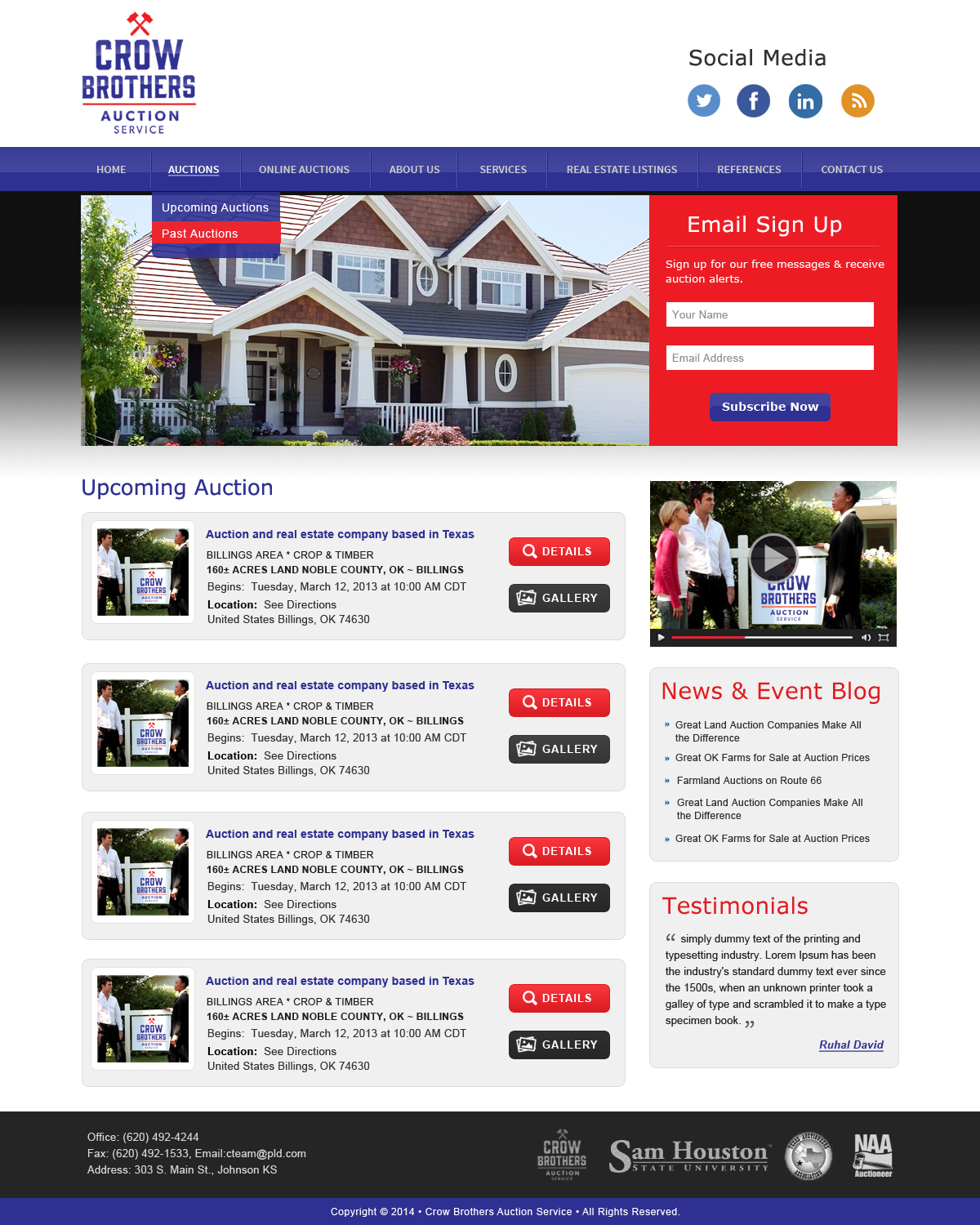 Diseño Wordpress por Creative X Designs para AuctionServices.com, Inc. | Diseño #3890579