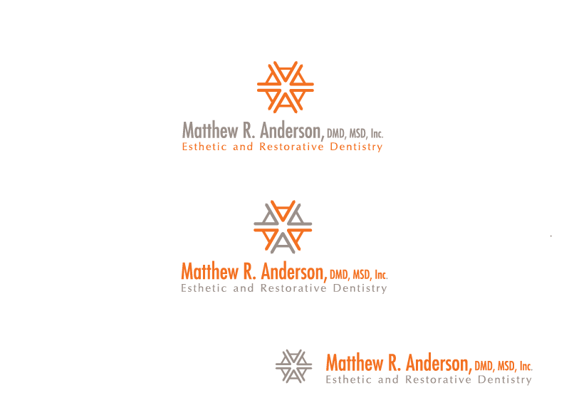 Logo Design by db design solutions for Matthew R. Anderson, DMD, MSD, Inc. | Design #3857291