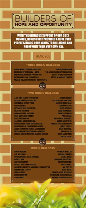 Poster-Design von UrbainFX für Homes First Foundation | Design: #3890999
