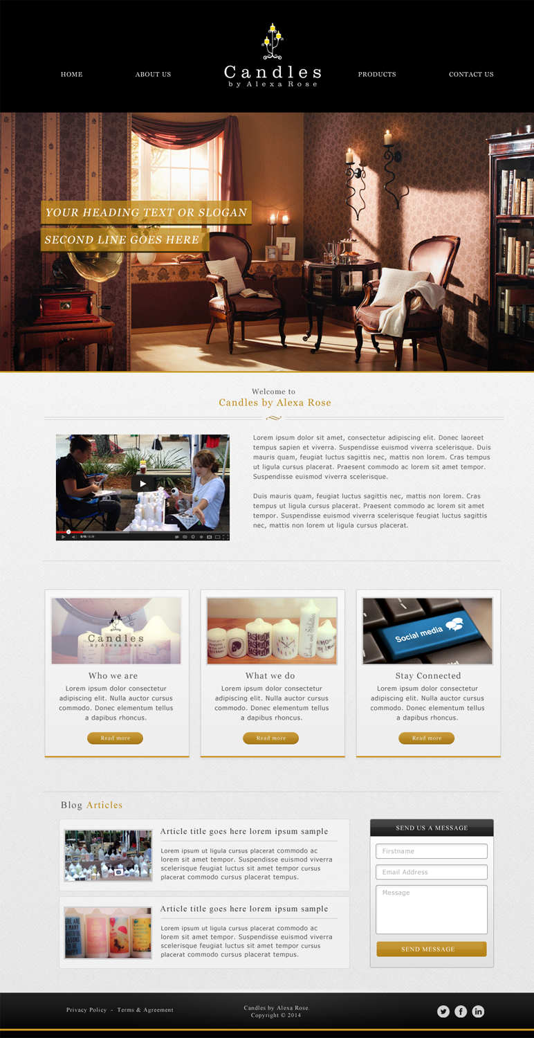 Web Design by JM for this project | Design #3814274