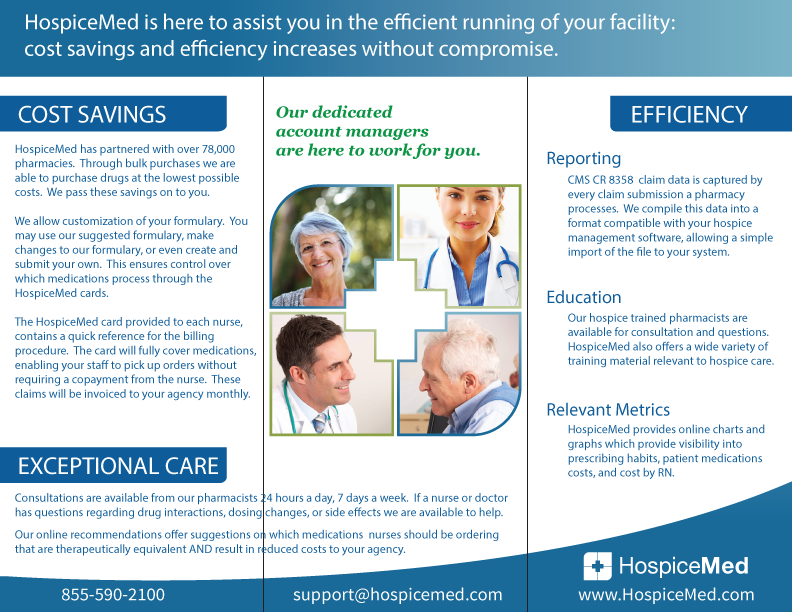 Diseño de Brochure por TedAtkinson para HospiceMed | Diseño #3897791