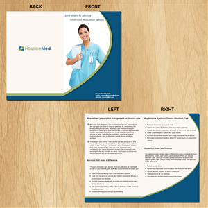 Brochure Design by traffy for HospiceMed | Design #3861146