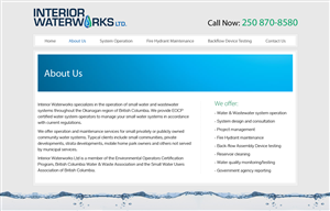 Web Design by Kreative Ideaz for Interior Waterworks Ltd | Design: #3882153