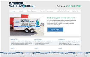 Web Design by Kreative Ideaz for Interior Waterworks Ltd | Design: #4726853