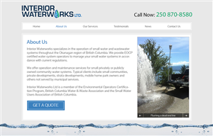 Web Design by Kreative Ideaz for Interior Waterworks Ltd | Design: #4733840
