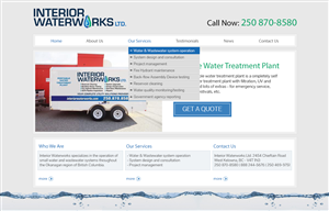 Utility Contractor looking for a new website | Web Design by Kreative Ideaz