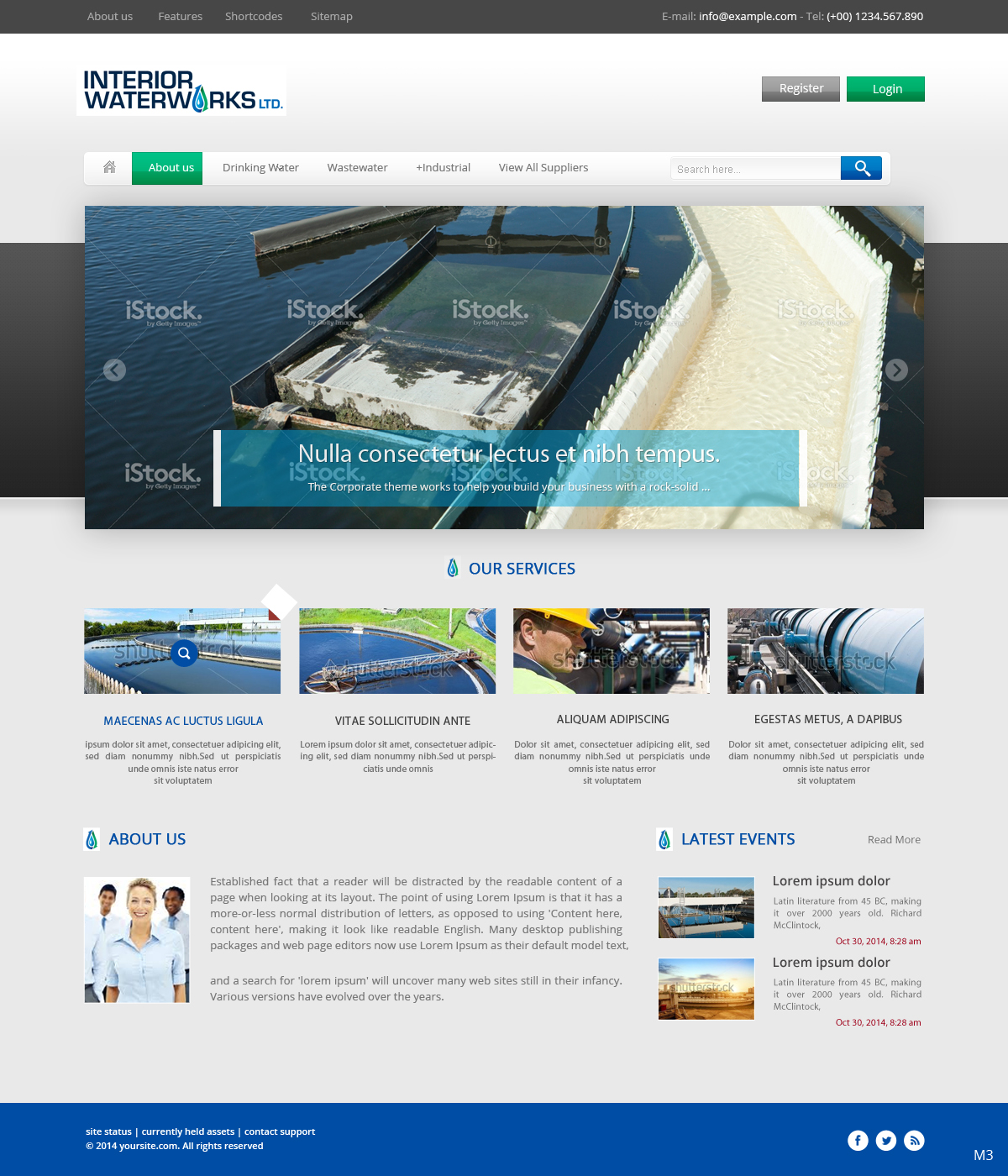Web Design by pb for Interior Waterworks Ltd | Design #3845034