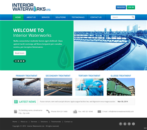 Web Design by pb for Interior Waterworks Ltd | Design: #3845037