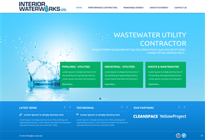 Web Design by pb for Interior Waterworks Ltd | Design: #3853103