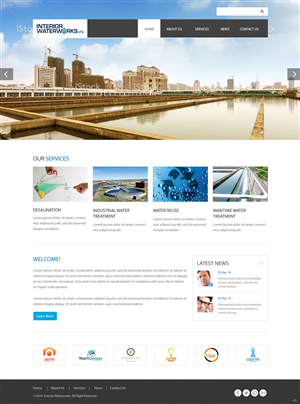 Web Design by pb for Interior Waterworks Ltd | Design: #3853125