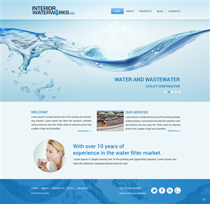 Web Design by pb for Interior Waterworks Ltd | Design: #3853151