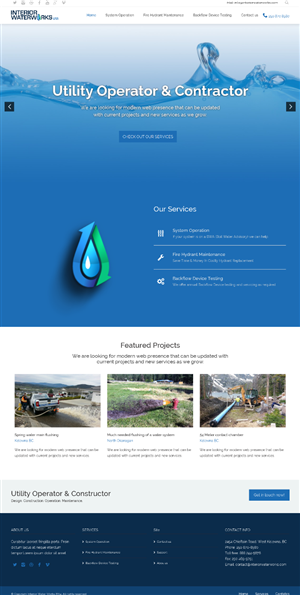 Web Design by Elegant Designs for Interior Waterworks Ltd | Design: #3821369