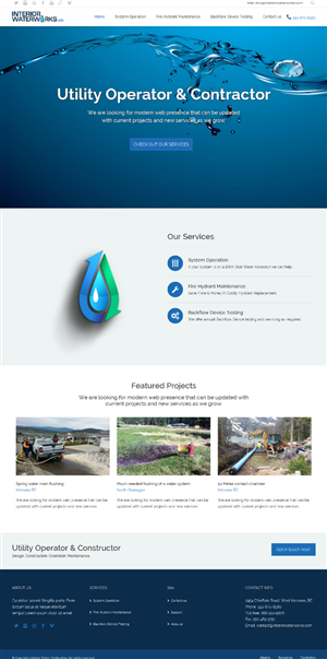 Web Design by Elegant Designs for Interior Waterworks Ltd | Design: #3821416