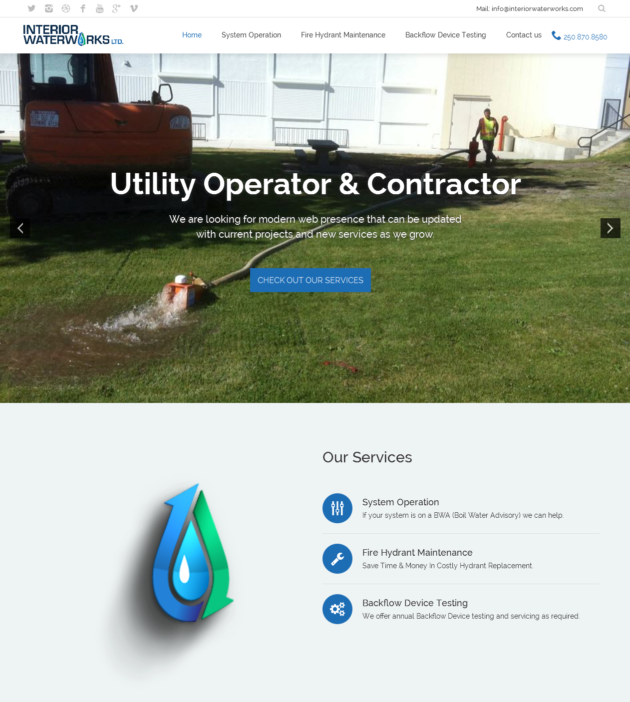 Web Design by Elegant Designs for Interior Waterworks Ltd | Design #3821447