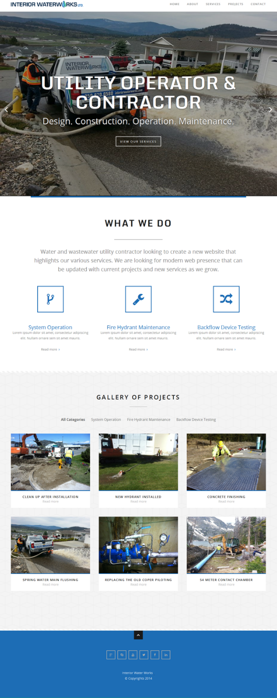 Diseño Web por Elegant Designs para Interior Waterworks Ltd | Diseño #3828885