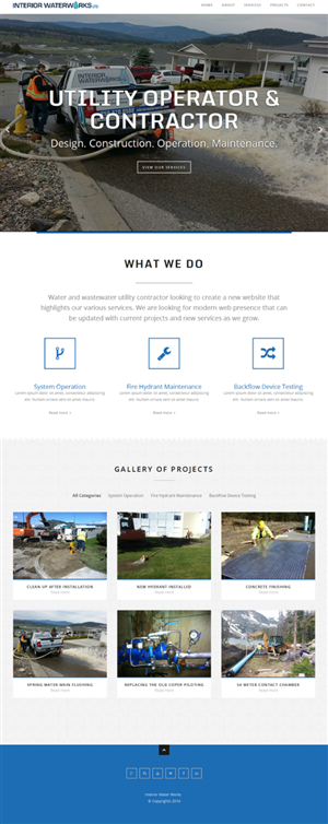 Web Design by Elegant Designs for Interior Waterworks Ltd | Design: #3828885