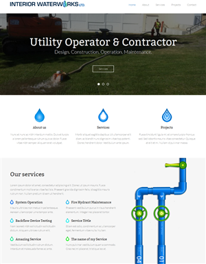 Web Design by Elegant Designs for Interior Waterworks Ltd | Design: #3839424