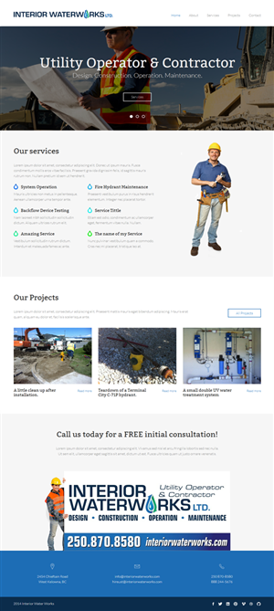 Web Design by Elegant Designs for Interior Waterworks Ltd | Design: #3843902
