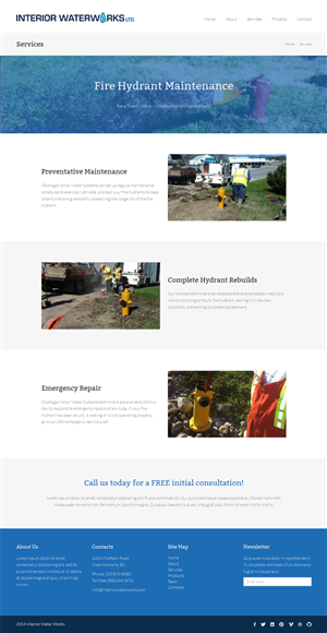 Web Design by Elegant Designs for Interior Waterworks Ltd | Design: #3858533