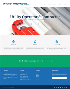 Web Design by Elegant Designs for Interior Waterworks Ltd | Design: #3866187