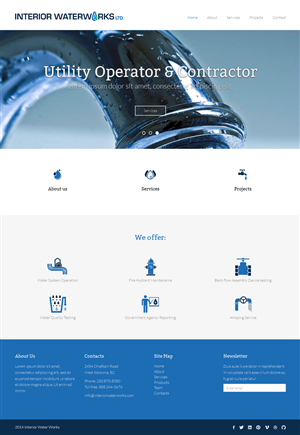 Web Design by Elegant Designs for Interior Waterworks Ltd | Design: #3944607