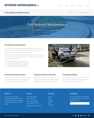 Utility Contractor looking for a new website | Web Design by Elegant Designs