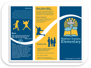 school brochure design ideas