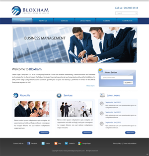 Wordpress Design by pb for this project | Design: #1017726