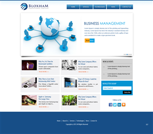 Wordpress Design by pb for this project | Design: #1017908