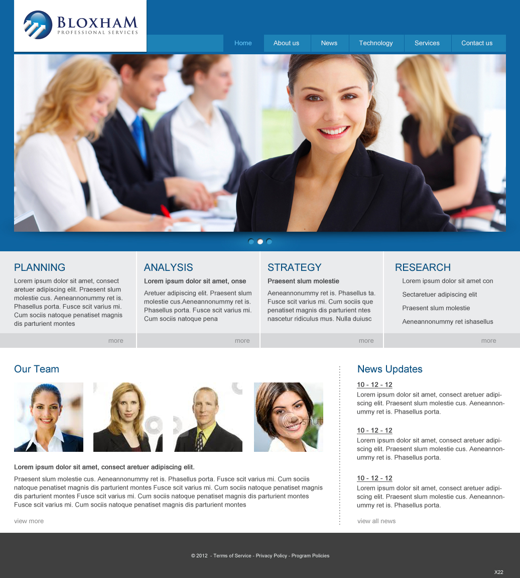 Wordpress Design by pb for this project | Design #1022323