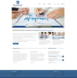 Wordpress Design by tinthumb for this project | Design #1023532
