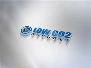 Low CO2 Asphalt | Logo Design by PinworksDesign