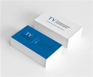 Diseño de Tarjeta de Presentación por INDIAN_Ashok para TY Consulting Associates Pte Ltd | Diseño: #3905076