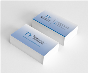 Diseño de Tarjeta de Presentación por INDIAN_Ashok para TY Consulting Associates Pte Ltd | Diseño: #3905080